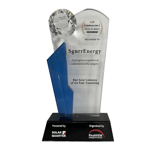 Solar Quarter Grandmasters Middle East Awards 2022 - Best Solar Company of the Year (Consulting)